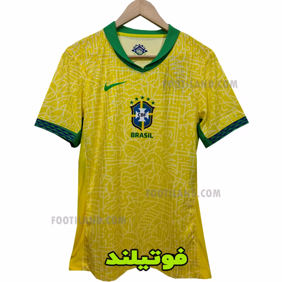 لباس پلیری تیم ملی برزیل 2024