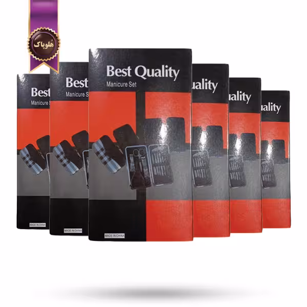6 بسته ست مانیکور زنانه یاتین Yatin Manicure Set مدل 19 تکه بهترین کیفیت Best Quality (اورجینال)