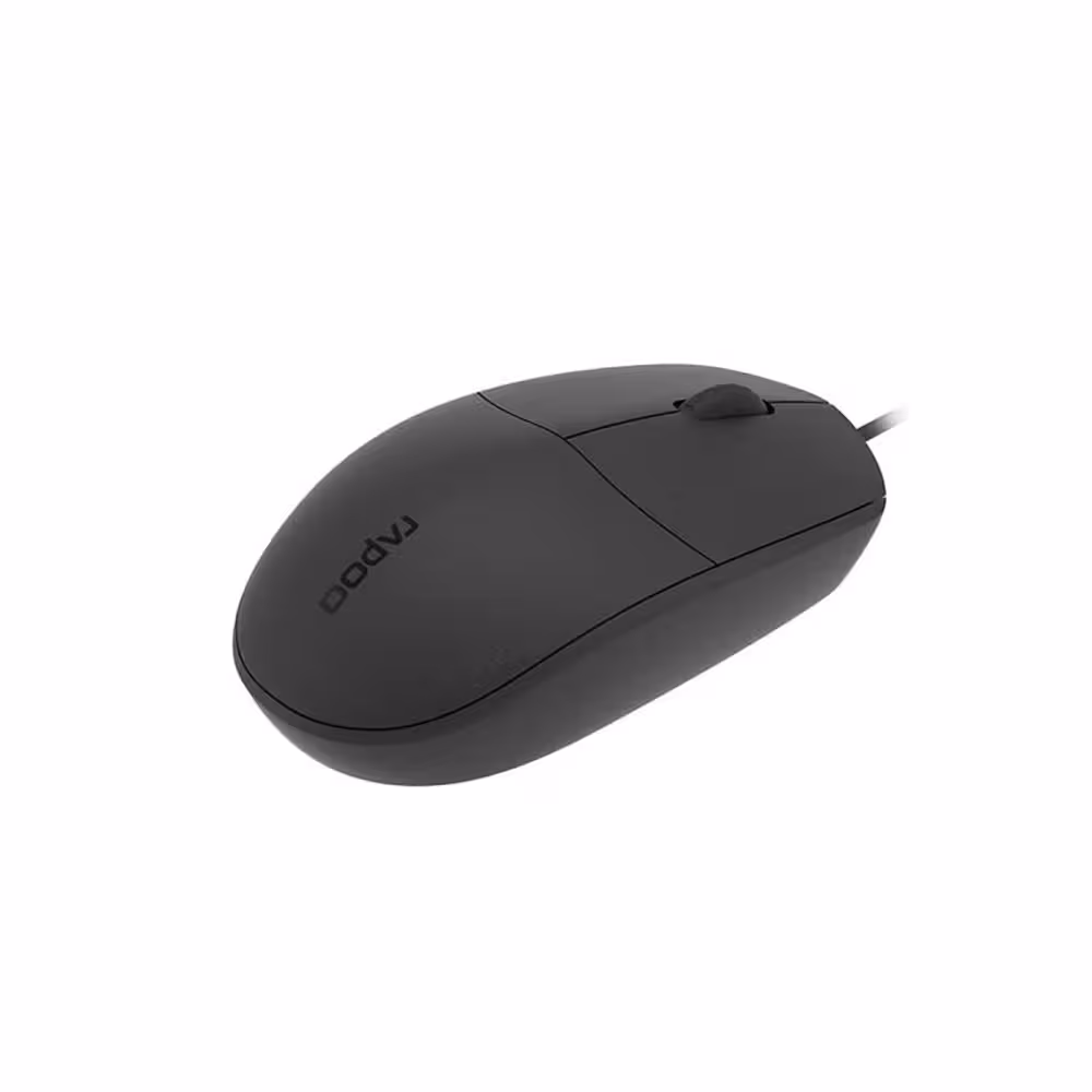 ماوس سیمی رپو مدل Rapoo N1200s Wired Mouse
