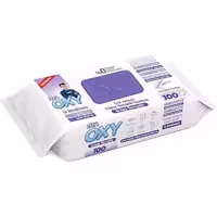 دستمال مرطوب همه کاره مستر اوکسی Mr. Oxy رایحه لوندر بسته 100 عددی