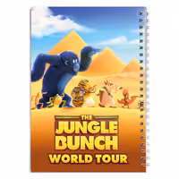 دفتر مشق کارتون پنگوئن ببری