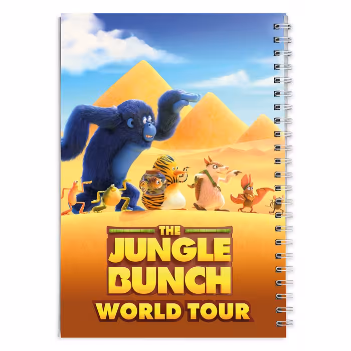 دفتر مشق کارتون پنگوئن ببری