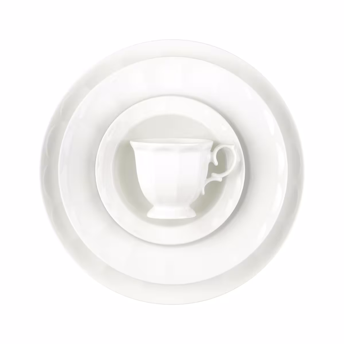 سرویس 103 پارچه 12 نفره طرح سفید