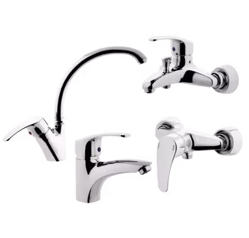 ست شیرآلات البرز روز مدل مروارید