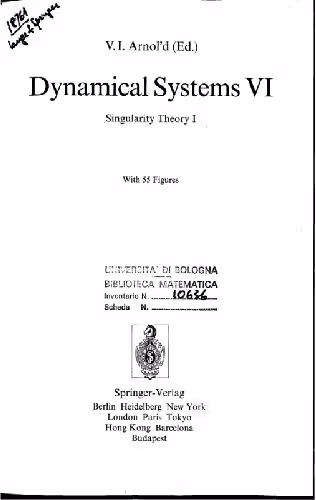 خرید و دانلود نسخه کامل کتاب Dynamical systems 06: singularity theory 1