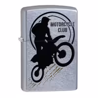 فندک زیپو Zippo مدل Z-29695 | فندک بنزینی طرح موتور سواری کلکسیونی | قابلیت پر کردن مجدد | ساخت آمریکا | با گارانتی مادام العمر | مناسب برای مجموعه‌داران و کلکسیونرها