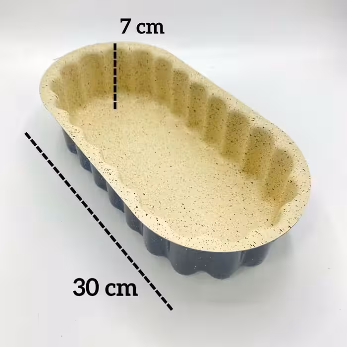قالب گرانیتی شارلوت بیضی کف صاف