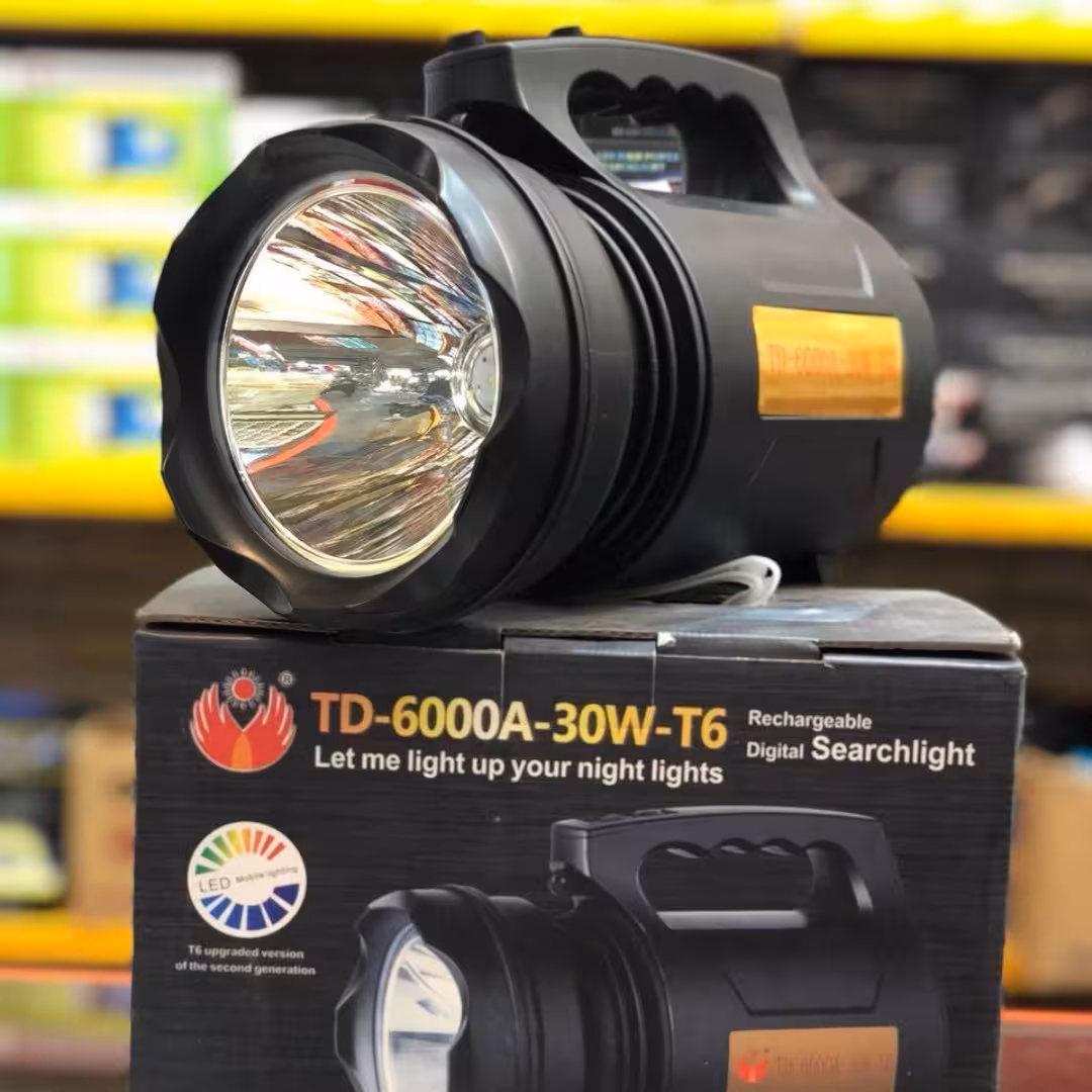چراغ قوه دستی Td6000شارژی