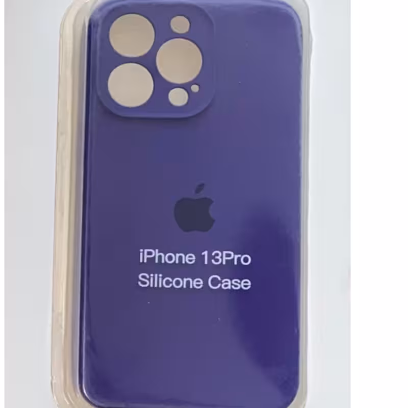 کاور مدل سیلیکونی ساده مناسب برای گوشی موبایل اپل iPhone 13 pro کد2562