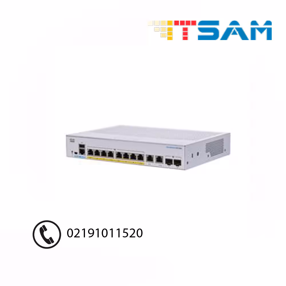 سوئیچ سیسکو مدل CBS250-8FP-E-2G