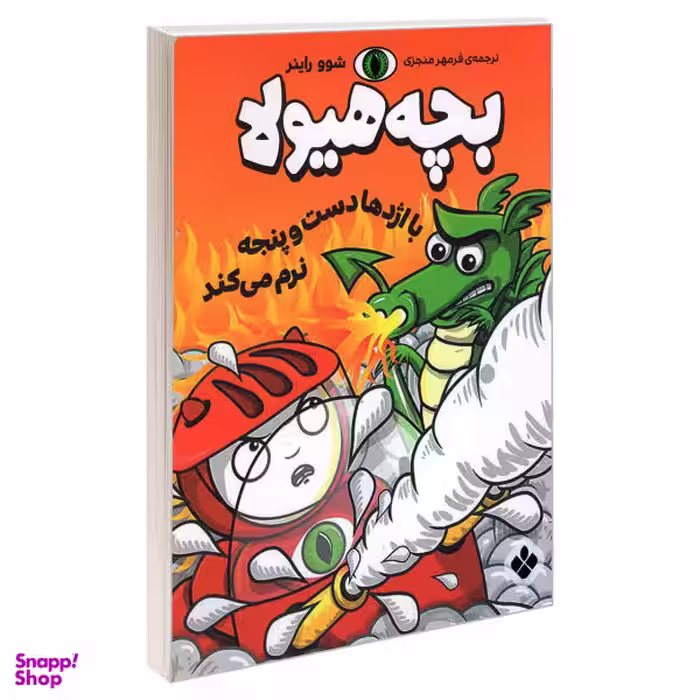 کتاب بچه هیولا با اژدها دست و پنجه نرم می کند اثر شوو راینر انتشارات پنجره