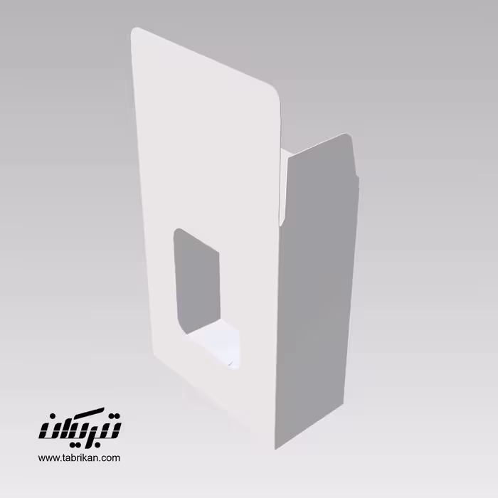 طرح آماده قالب دایکات جعبه پنجره دار