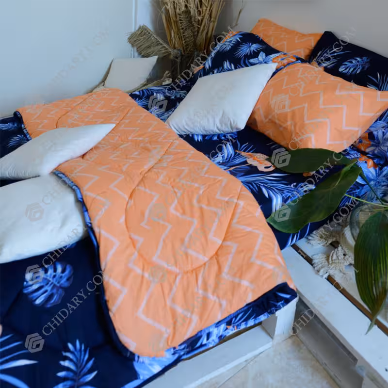 سرویس رو تختی طرح دار مدل فلامینگو