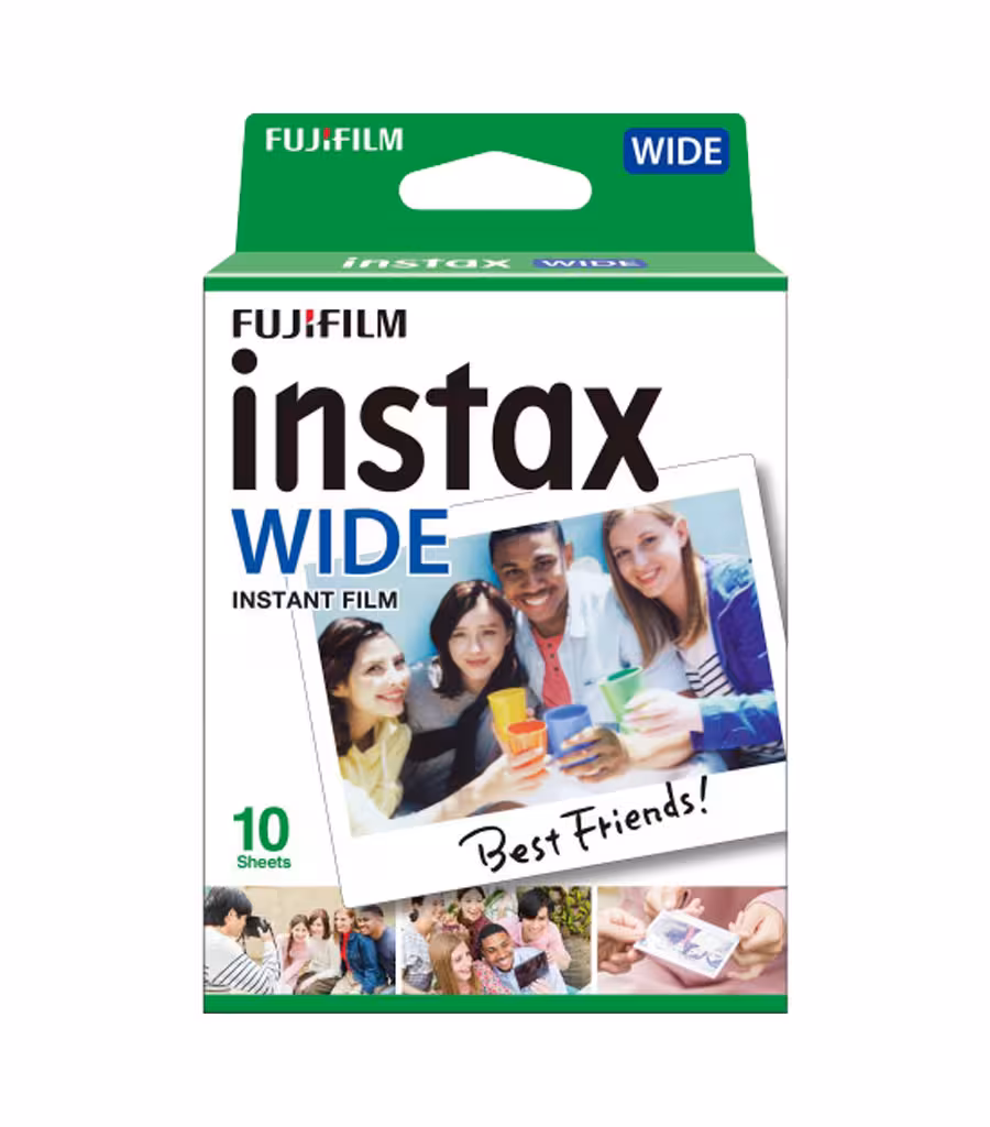 فیلم مخصوص دوربین فوجی فیلم مدل Instax Wide بسته 10 عددی