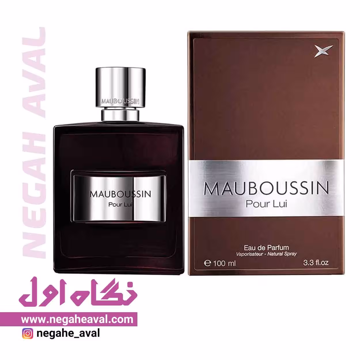 ادکلن مردانه پور لویی مابوسین حجم 100 میلی لیتر