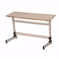 میز تحریر دو نفره  کد T80Aبنیزان ( با جاکتابی )