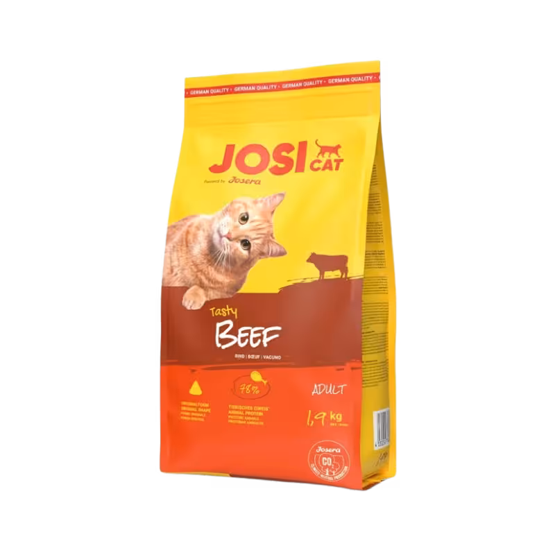 غذای خشک گربه بالغ طعم گوشت گاو برند Josi جوسی 1.9 کیلویی