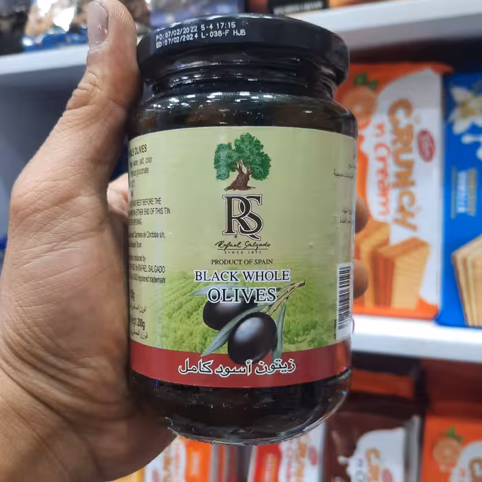 زیتون سیاه شیشه