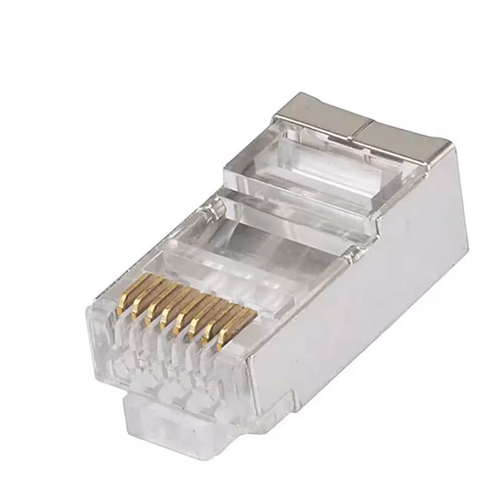 سوکت شبکه RJ45 CAT6 روکش فلزی