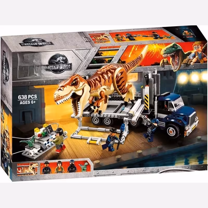 لگو فرار دایناسور از کامیون 10927وارداتی