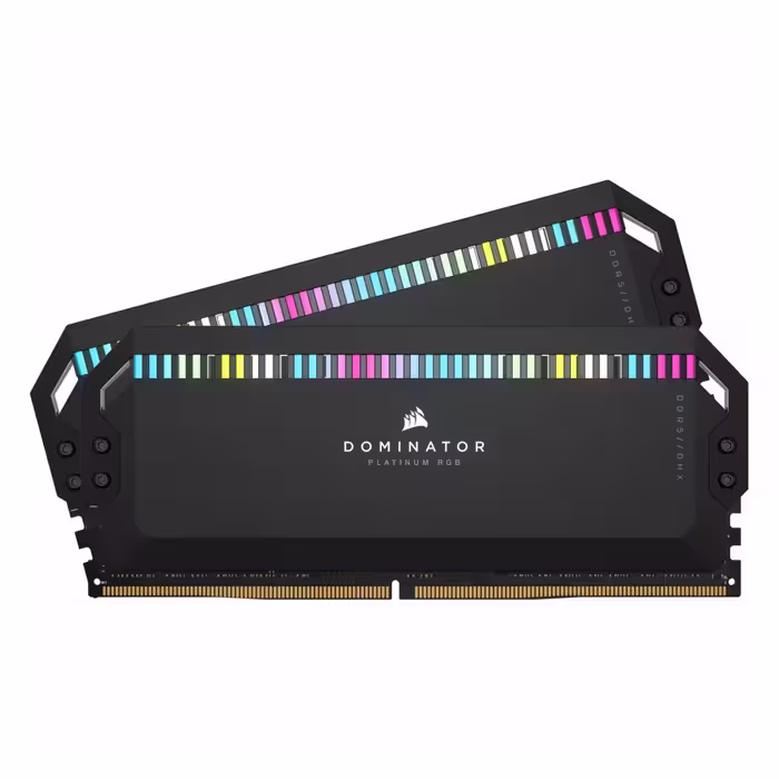 رم کورسیر DOMINATOR PLATINUM RGB 64GB 32GBx2 6000MHz CL40 DDR5