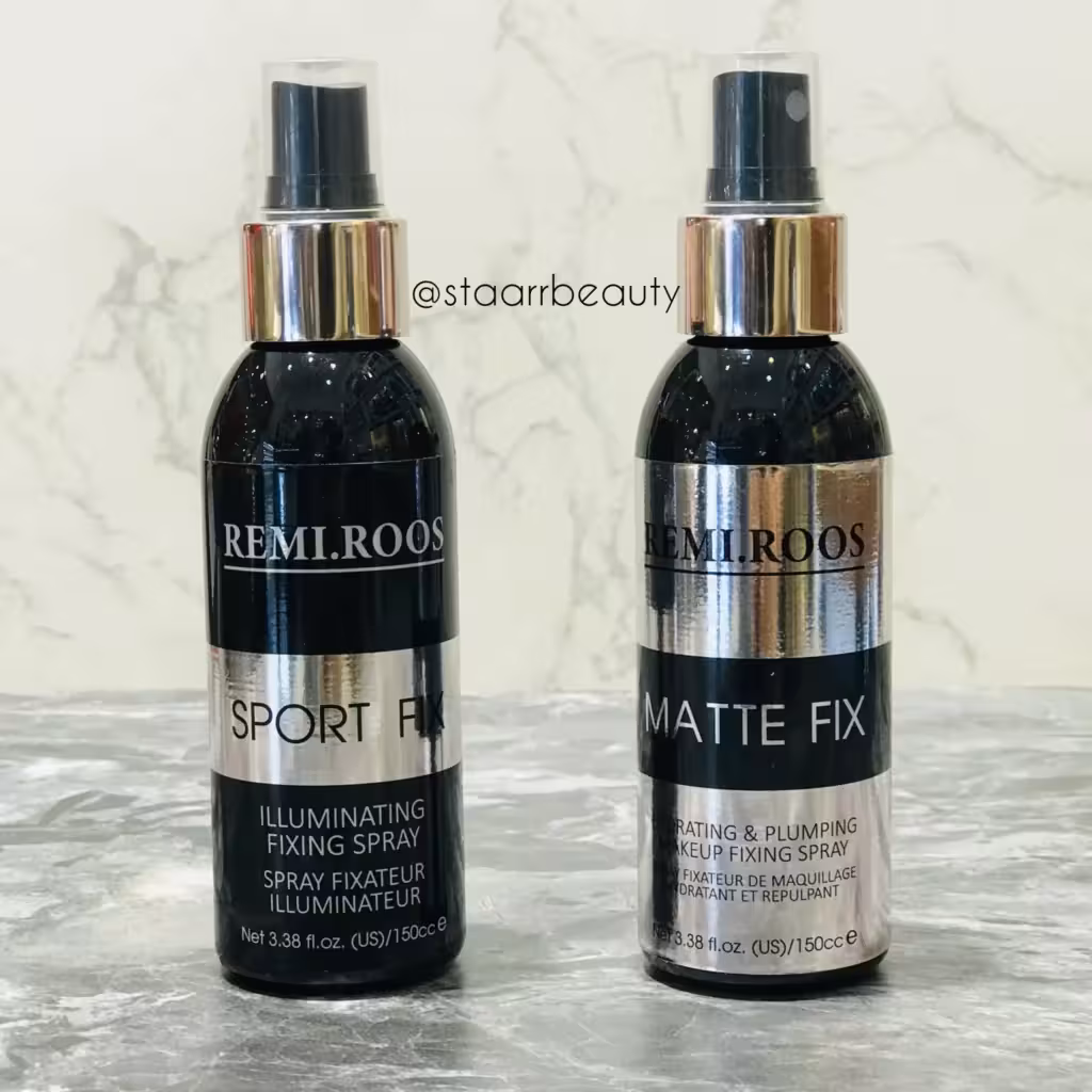 اسپری تثبیت کننده آرایش رمی رز در دو مدل مات و اسپرت