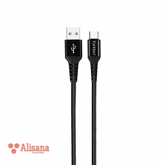 کابل شارژ یو اس بی به تایپ C ارلدام مدل EC-121C