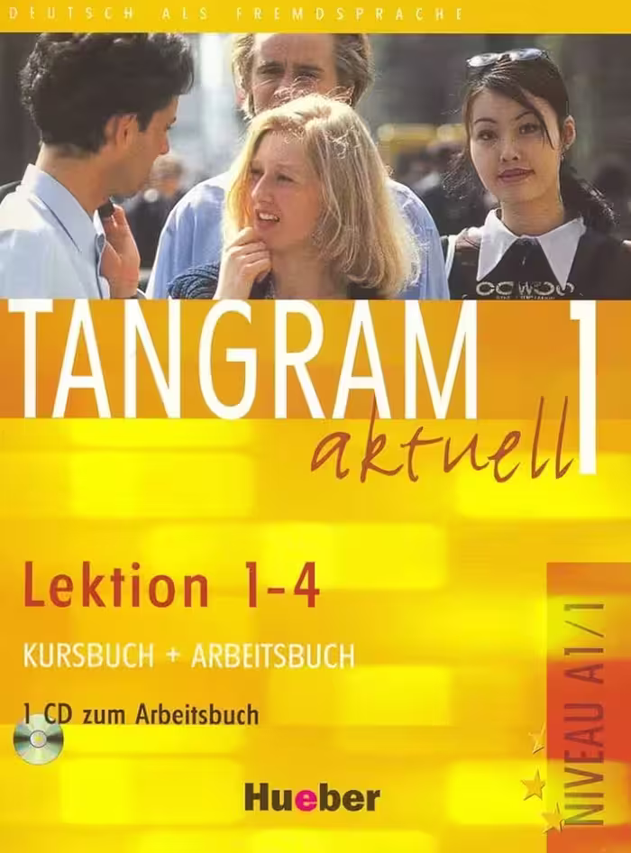 تانگرام 1 | کتاب آلمانی Tangram aktuell 1 (Lektion 1–4)