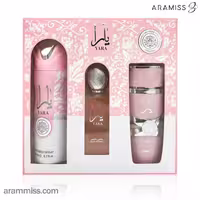 پک ادکلن، عطرمو و اسپری یارا صورتی