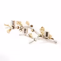 شمعدان برنج سیلور وانیا15356