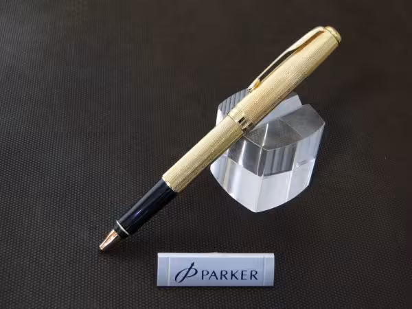 روان نویس پارکر مدل سونت چیزل طلایی - PARKER SONET