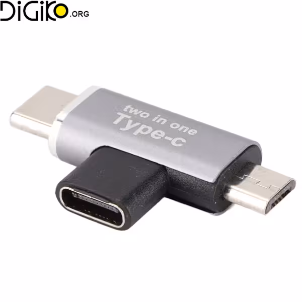 تبدیل مادگی تایپ سی به نری میکرو و تایپ سی MINI TECH