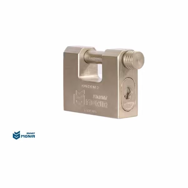 قفل کتابی منیرصنعت M85 - یراقینو فروش یراق آلات کابینت و درب