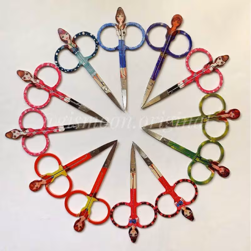 قیچی گلدوزی فانتزی طرح فرشته