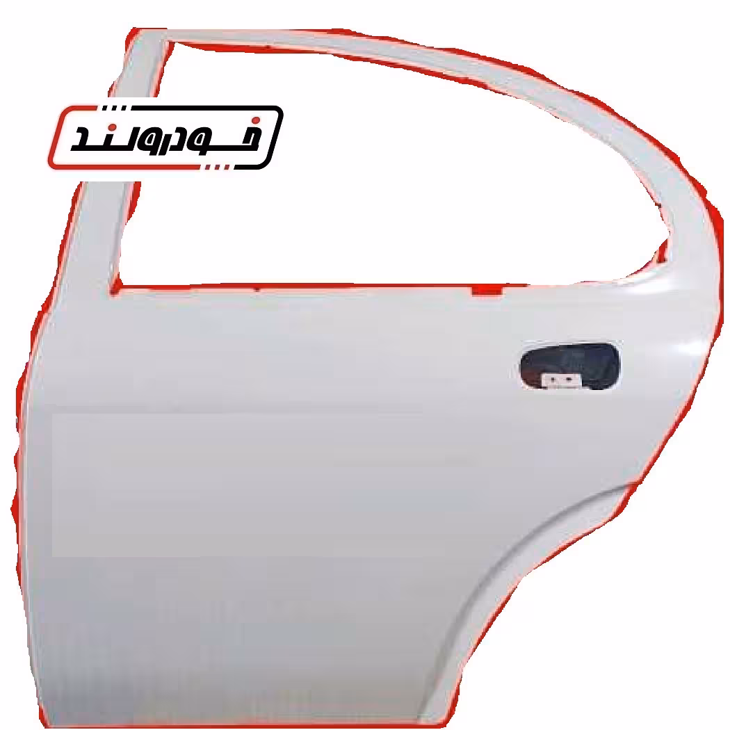 درب عقب چپ تیبا سفید فابریک