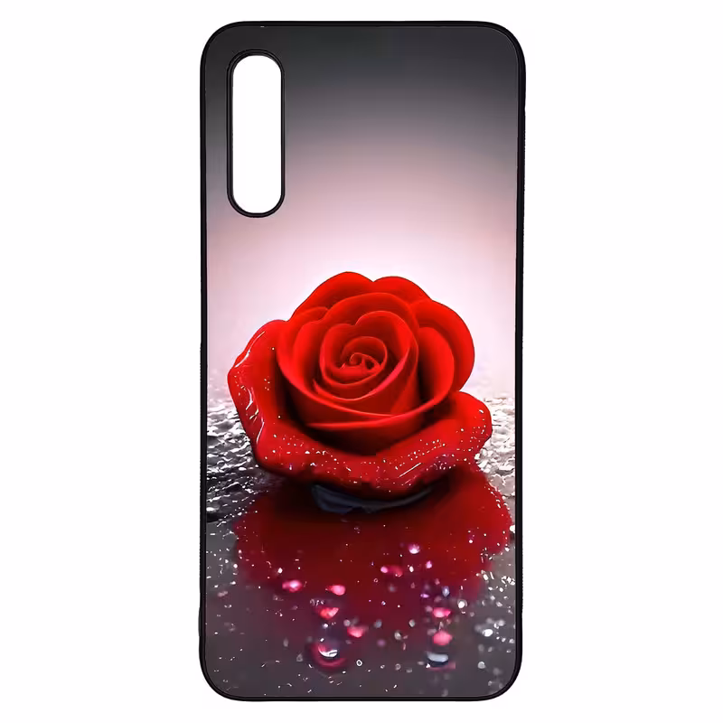 کاور طرح گل رز کد G-024 مناسب برای گوشی موبایل سامسونگ Galaxy A50s / A50 / A30s | دیجی قاب دونی