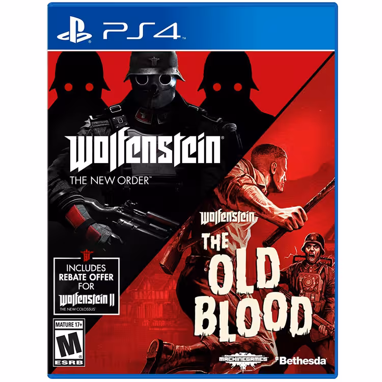 Wolfenstein: The New Order and Wolfenstein: The Old Blood – PS4