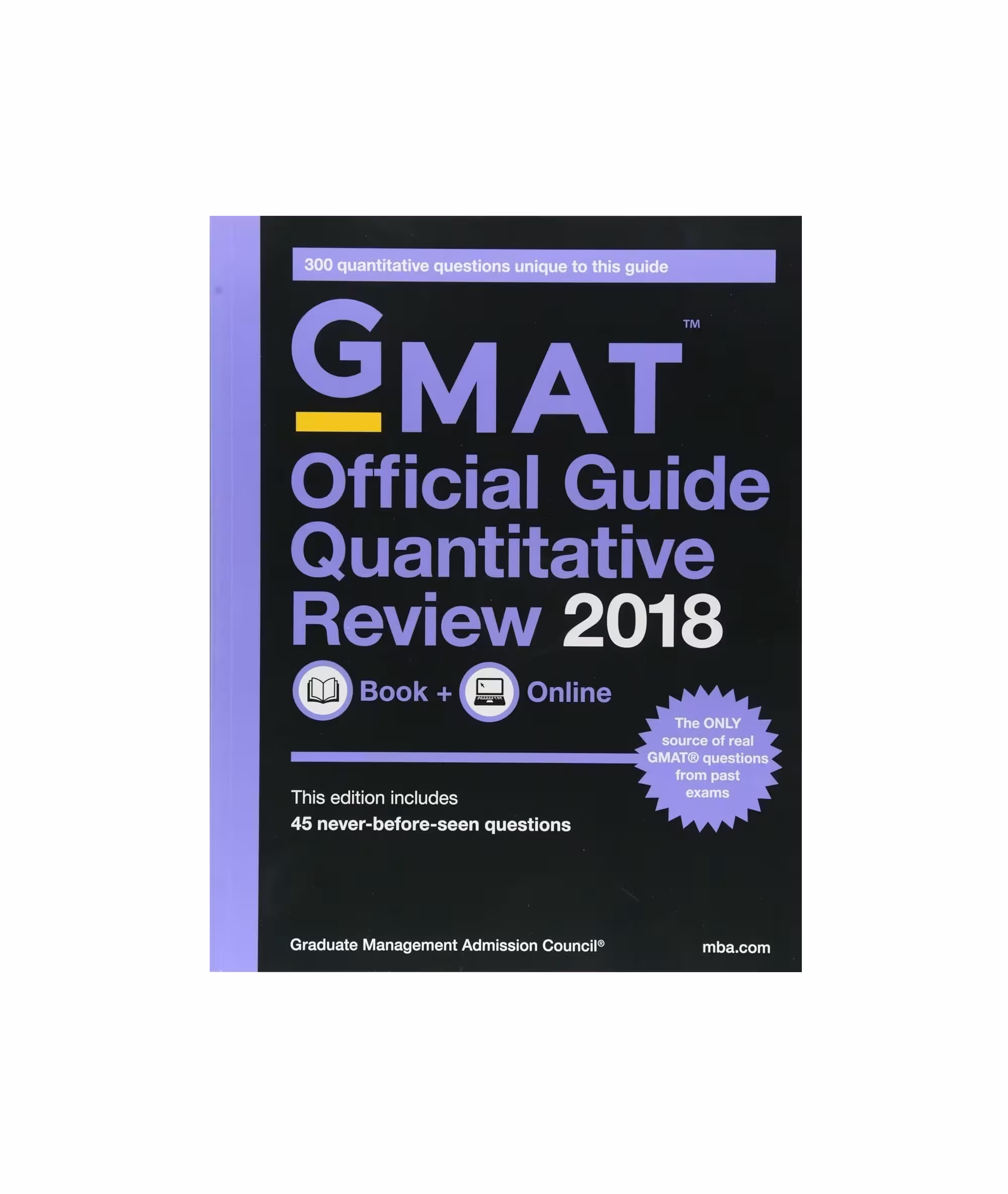 کتاب GMAT Official Guide 2018 Quantitative Review جی مت افیشیال گاید