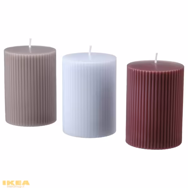 شمع ستونی معطر 30 hr مدل KOPPARLÖNN | برند ایکیا | ارسال 15 الی 20 روز کاری