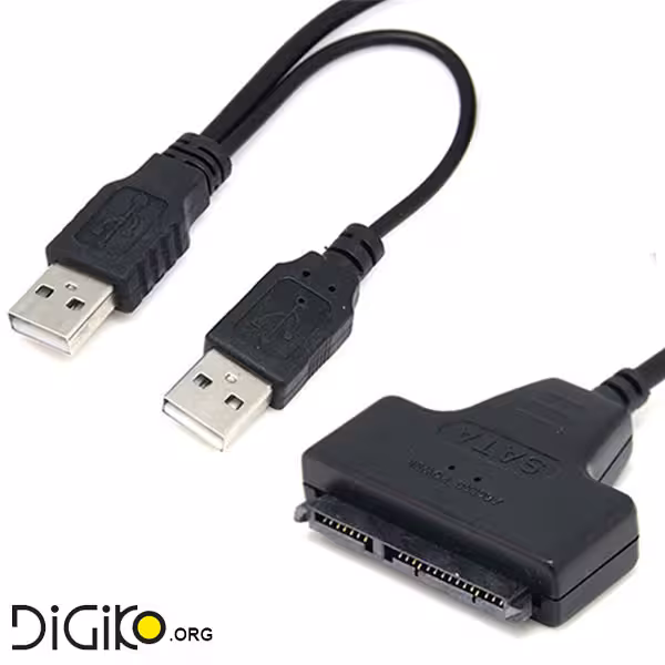 کابل تبدیل USB 2.0 به SATAمخصوص هارد نوت بوک