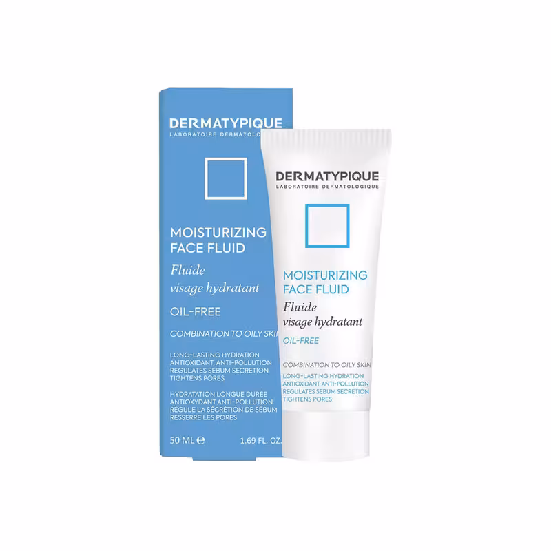 کرم مرطوب کننده درماتیپیک مدل پوست چرب حجم 50 میلی لیتر