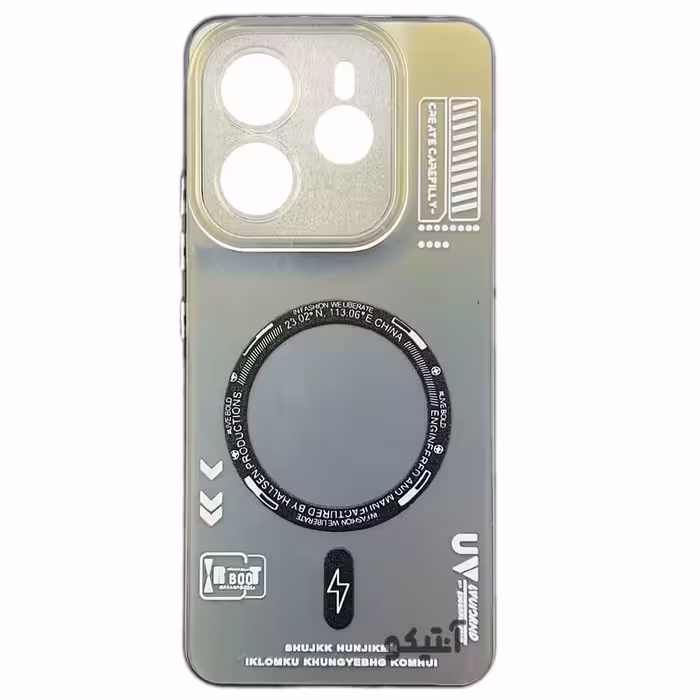 قاب گوشی Xiaomi Note14-4G مدل SoCool طرح مگ سیف محافظ لنز دار-رنگ مشکی
