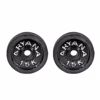 وزنه دمبل آریانا مدل A15 وزن 1.5 کیلوگرم بسته 2 عددی