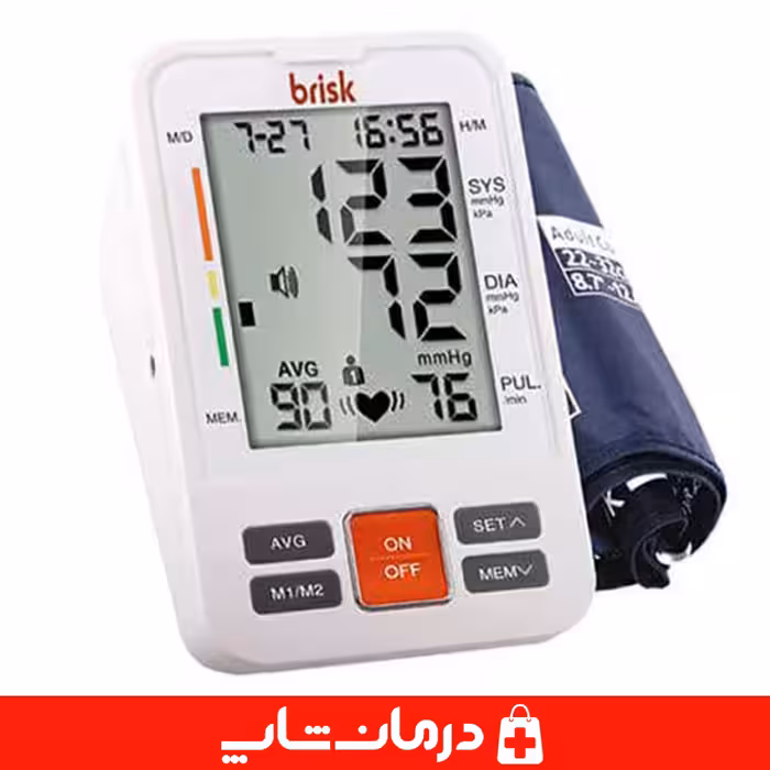 قیمت و خرید فشارسنج دیجیتال بریسک سخنگو مدل brisk pg 800b22