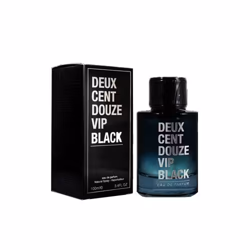 عطر ادکلن مردانه کارولینا هررا سی اچ 212 وی آی پی بلک فراگرنس ورد مارکویی کد 156 (Fragrance World Marque 212 VIP Black) حجم 25 میل