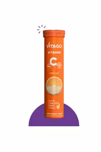 قرص جوشان ویتامین C و D برند Vitago - بسته 20 عددی