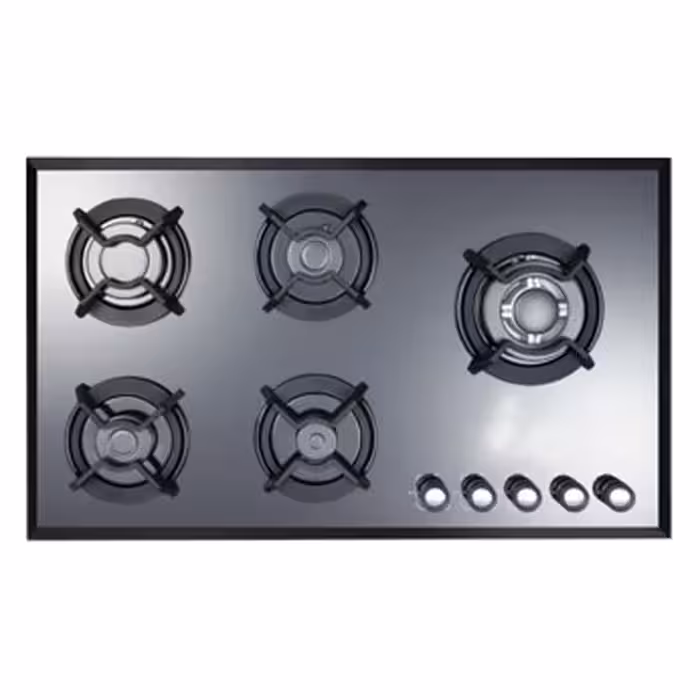 اجاق گاز صفحه ای 5شعله لایف مدل 590