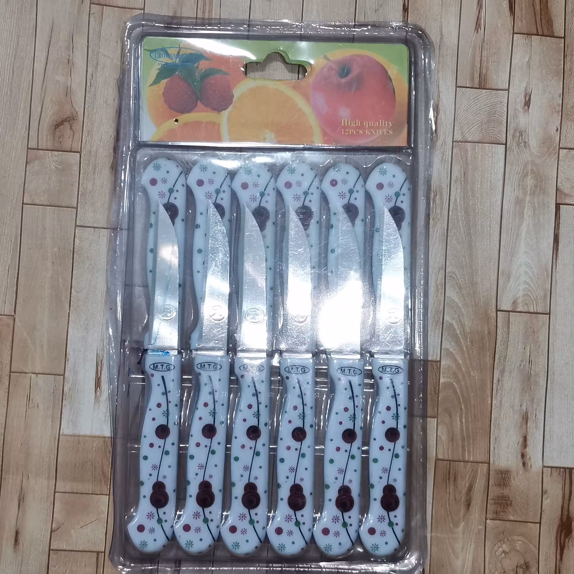 چاقو میوه خوری دو دست مدل C