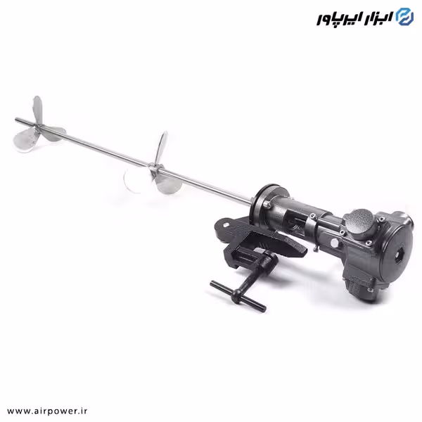 همزن رنگ بادی APT گیره دار بشکه ای مدل CA-3S