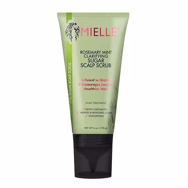 اسکراب کف سر نعنا و رزماری میلهMielle Rosemary Clarifying Sugar Scalp Scrub_اورجینال